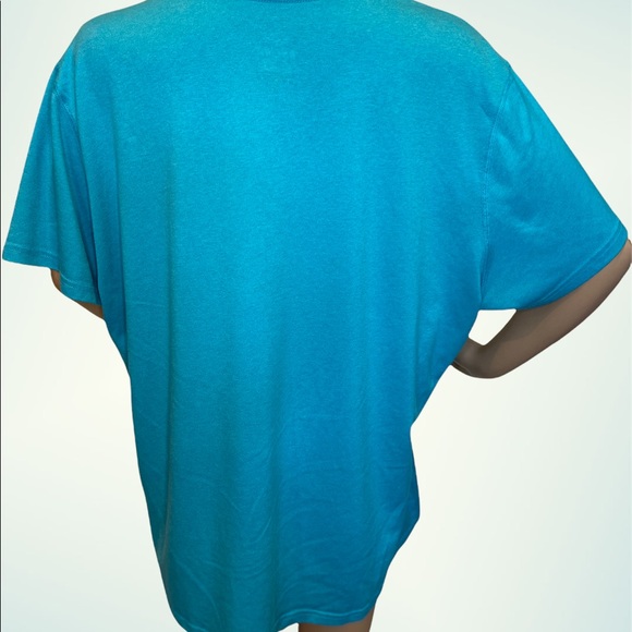 Nike Plus Size Dri-Fit Turquoise Tee T-Shirt Size 1X VGC - Picture 3 of 4